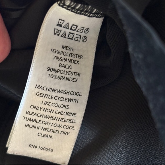 Sincerely Jules Black Satin Corset Top with Tie Straps - Size Large - Picture 3 of 4